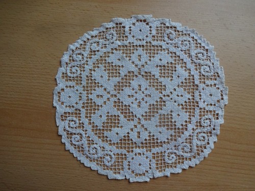 Filetspitze deckchen netz - deckchen,