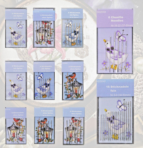 Sticknadeln sortimente mit - sticknadeln, /