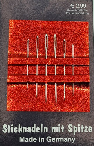 Sticknadeln mit spitze - sticknadeln,