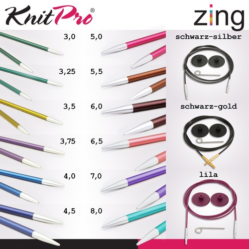 Knitpro zing austauschbare - zing,