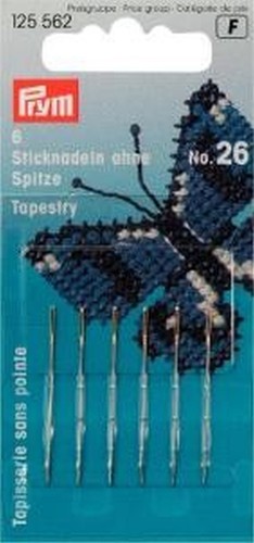 Sticknadeln ohne spitze stahl - ohne,