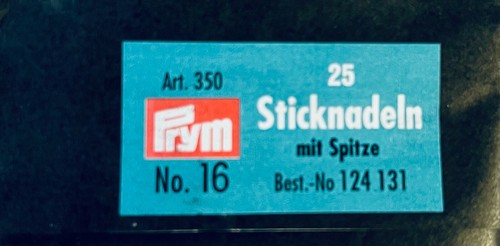 Sticknadeln mit spitze - mit,