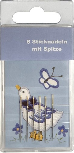 Sticknadeln mit spitze 28 - sticknadeln,