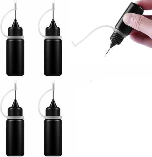Dosierflasche 10ml schwarz mit - dosierflasche,